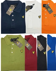 CAMISA POLO LYLE AND SCOTT MANGA CORTA CUELLO LISO FIRMA LOGO - Imagen 1 de 9