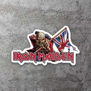 Iron Maiden The Trooper Vinyl-Aufkleber 5" breit - enthält zwei Aufkleber - Bild 1 von 1