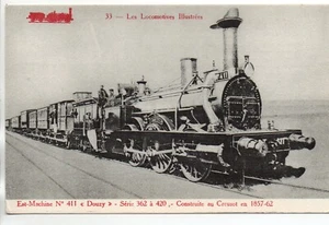 Série les LOCOMOTIVES illustrées D.F.I. - train - N° 33 - Machine 411 Douzy - Bild 1 von 1