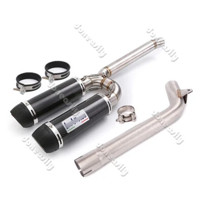 Para Yamaha FZ6 Fazer 2007-2011 Sistema de escape de motocicleta Silenciador Enlace Tubo Deslizante Foto 1 de 4