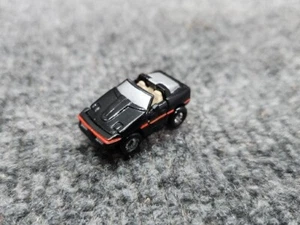 Vtg Galoob Micro Machines Deluxe 1980s Chevrolet Corvette Convertible Black Car - Picture 1 of 17