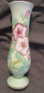 Vintage~Ucagco China~Floral Pattern~Bud Vase~Japan~7.25" Tall - Picture 1 of 12