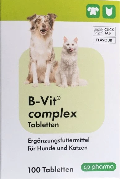 B-Vit complex 100 Tabletten für Hunde und Katzen (0,35€/1Stk) - Bild 1 von 1