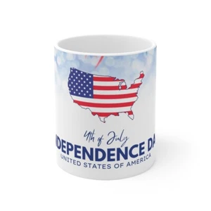 INDEPENDENCE DAY 4 JULI USA KAFFEETASSE - Bild 1 von 13