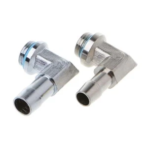PC Water Cooling System Part G1/4 Thread 90 Degree Elbow Pipe Connector - Afbeelding 1 van 8