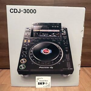 Pioneer CDJ-3000 Multi-Player Professional Flagship model Black 100V DJ pre oder