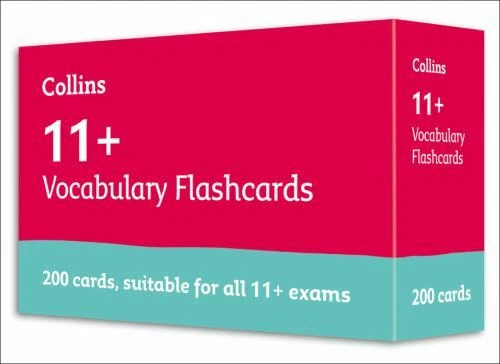 Letts 11+ Success Ser.: Collins 11+ Practice - 11+ Vocabulary Flashcards: for the 2025 GL Assessment and CEM Tests by Collins 11+ (2019, Cards,Flash Cards)
