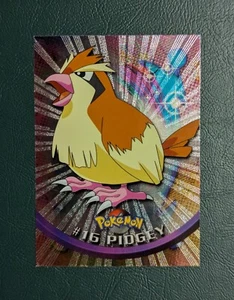 #16 Pidgey Spectra Chrome Topps TV Animation Pokemon Card 2000 - Picture 1 of 2