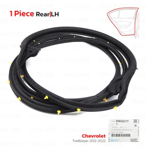 Rear Left Door Rubber Seal Weatherstrip For Chevrolet Trailblazer 2012 - 2022 - Bild 1 von 9
