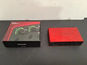 Focusrite Scarlett 2i2 4th Gen 2-in 2-out USB Music Audio Recording Interface - Picture 1 of 5