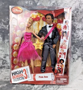 High School Musical 3 Senior "Prom Date" Sharpay & Zeke Dolls N6866 New In Box - Picture 1 of 19
