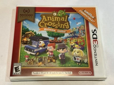 Animal Crossing: New Leaf -- Welcome Amiibo (Nintendo 3DS, 2016) New, Sealed! - Image 1 of 2