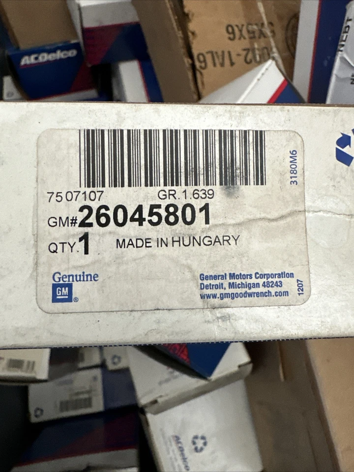 6.2 & 6.5 L Diesel Oil Pump Drive Gear Chevy GMC 26045801 AM General 5714669 Foto 1 de 3