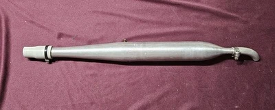 NOS MACS Cranked Tuned Exhaust Pipe 16"  W/ Tap For R/c Model Airplane Engine - Image 1 of 4