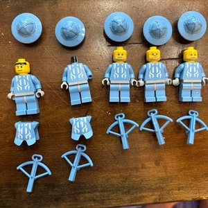 LEGO Castle Knights Kingdom II Jayko Archer Pawn Minifigure 3 Pack + More - Picture 1 of 2