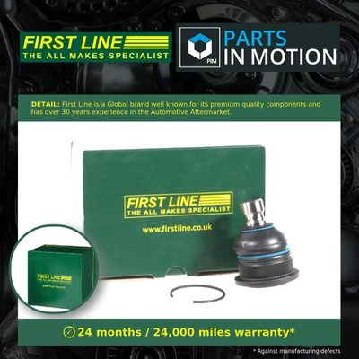 Ball Joint fits NISSAN NOTE E11, N16 1.5D Lower 06 to 12 Suspension Firstline - Image 1 of 4