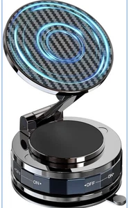 Phone Holders for Your Car Compatible with MagSafe Ultra Suction Cup 360° Rotate - Picture 1 of 7