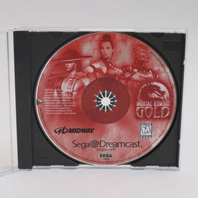 Mortal Kombat Gold (Sega Dreamcast, 1999) Disc Only - Great Condition - Tested