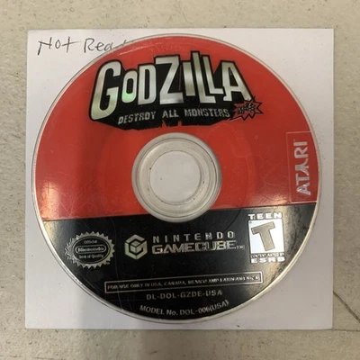 *DOESN’T READ* Godzilla Destroy All Monsters Gamecube NGC DISC ONLY - Image 1 of 4
