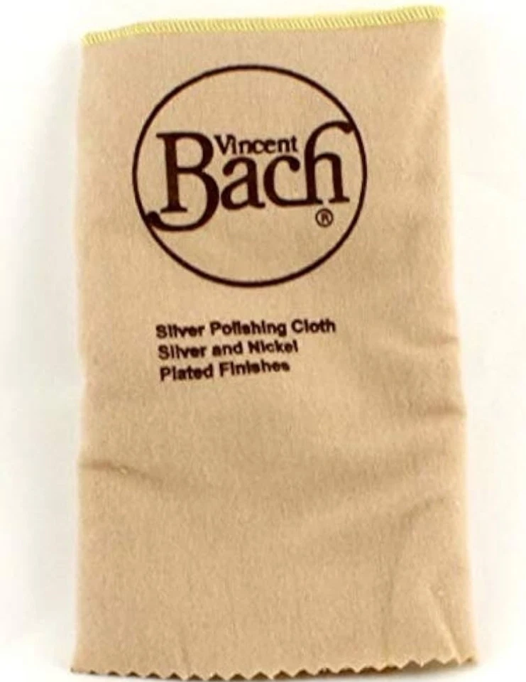 Instrumento de latón Bach tela polaca plateada Foto 1 de 1