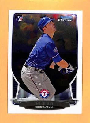 2013 Bowman Chrome #83 Mike Olt Texas Rangers Rookie - Image 1 of 2