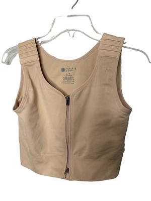 Sujetador de compresión Prairie Wear Hugger Prima beige trigo para mujer L alto impacto Foto 1 de 4