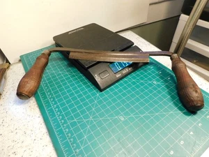 Vintage P S & W No.1 Extra 7" Zimmermann Zweigriff Holz Hobel Ziehmesser Schaber - Bild 1 von 12