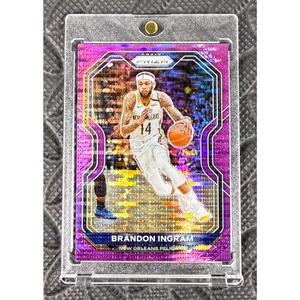 Pulsar púrpura Panini Prizm Brandon Ingram 2020-21/35 #145 SSP NOLA Pelicans Tor - Imagen 1 de 3