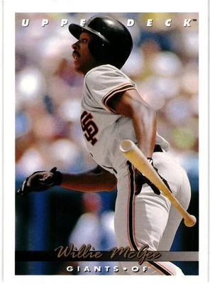 1993 Upper Deck - Willie McGee #281 - Imagem 1 de 2