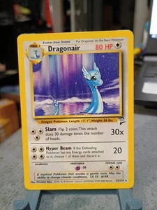Dragonair Base Set 2 Rare Pokemon Card 22/130 NM+ - Picture 1 of 2