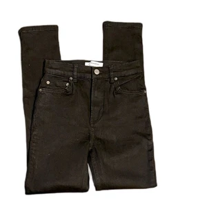 Reformation Black Jeans size 24 - Picture 1 of 5