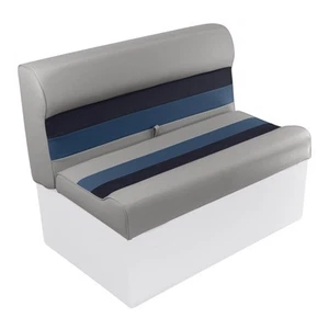 8WD100-1011 Deluxe Series 37" Pontoon Bench Seat Cushion Set (8WD100-1B-221 B... - Picture 1 of 4
