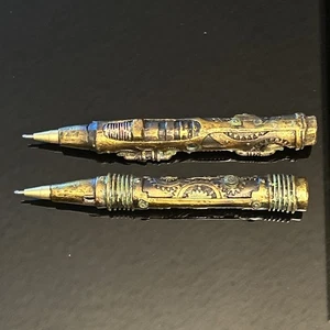 Toscano Industrial Steampunk Sculptural Ink Transport Pens  - Picture 1 of 13