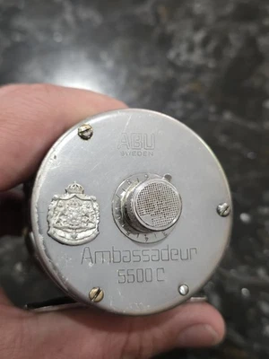 Abu Garcia Ambassador 5500C Fishing Reel Baitcaster Sweden - Image 1 of 4