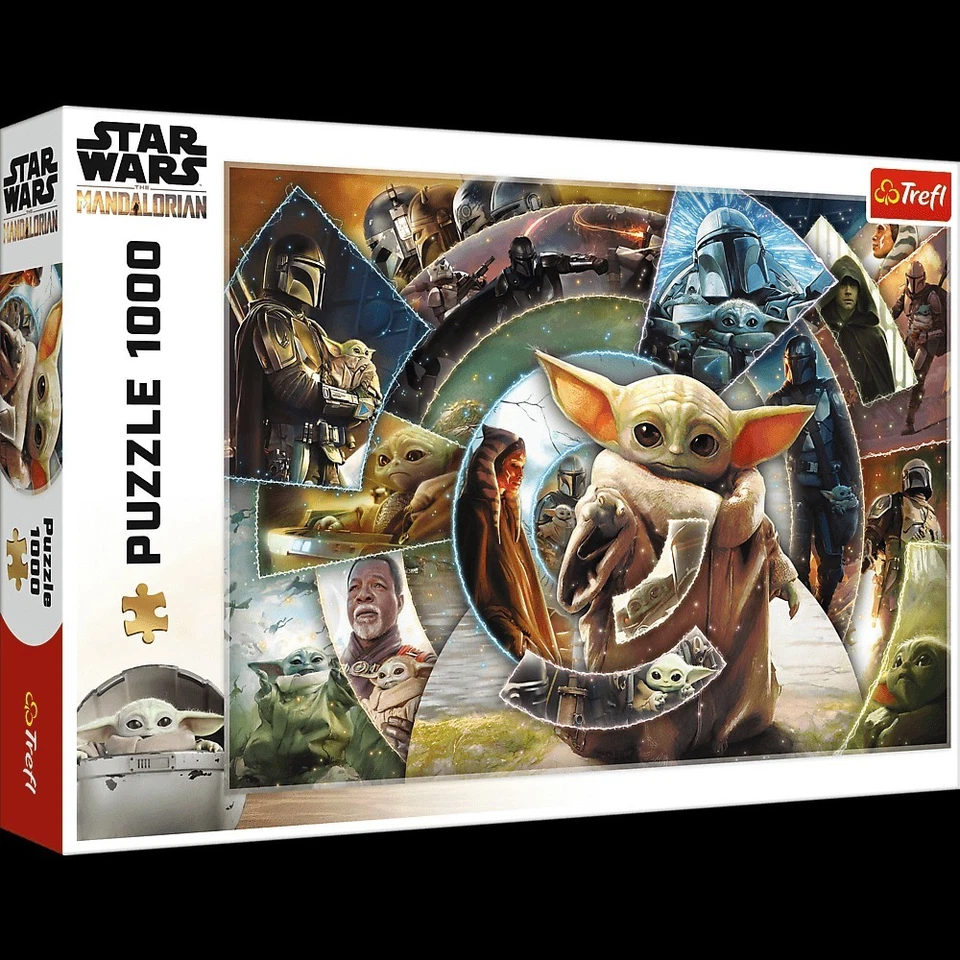 Puzzle Trefl 1000 Teile Grogu , Grogu's Reise Star Wars Disney