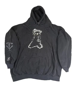Vintage WWE undertaker Hoodie Sweatshirt Pullover Black Men’s 2XL XXL - Picture 1 of 11
