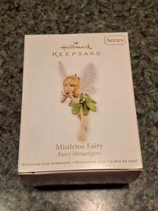 Hallmark Keepsake Fairy Messengers MISTLETOE Fairy #7 en serie 2011 - Imagen 1 de 11