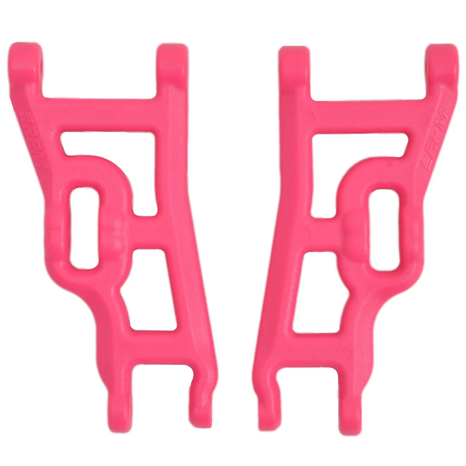 RPM Pink Front A-Arms for Traxxas Slash Rustler Stampede Part # 80247 - Image 1 of 1