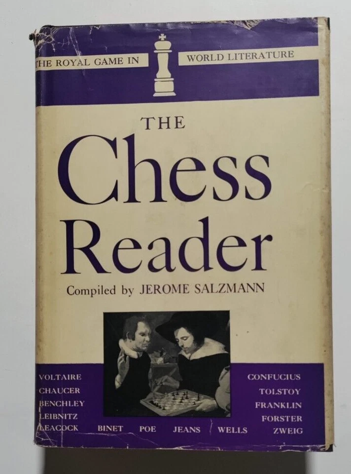 Jerome Salzmann - Chess Reader - The Royal Game in World Literature 1st ed 1949 - Image 1 of 4