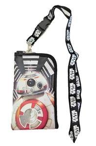 BB-8 STAR WARS BB8  Lanyard ID PHONE Holder Authentic Licensed - Picture 1 of 6