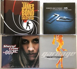JAMES BOND 30TH ANNI Limited RARE EU USA 5x DJ CD GARBAGE CERYL CROW Duran Duran - Picture 1 of 9