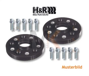 H&R TRAK+ placas de carril negro DRA 90mm/eje para Skoda Fabia II 542 (2006-2014) - Imagen 1 de 4