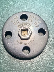 Vintage | D&F MOLD | Cap Style Oil Filter Wrench | No. 1  | USA - Picture 1 of 9