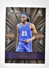 2021-22 Wild Card Alumination Base Bronze 50 Stripe #ABC-28 Isaiah Jackson /5