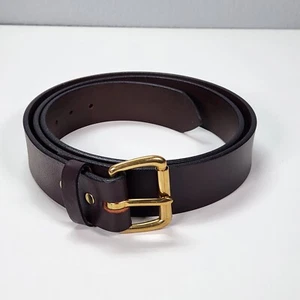 Cinturón CC Filson Para Hombre Estilo 202 Cuero Genuino Brida Marrón Oscuro EE. UU. Talla 44 Nuevo - Imagen 1 de 7