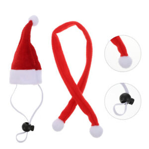  6 Sets Small Animal Cosplay Hat Hamster Christmas Xmas Costume Accessory Mini