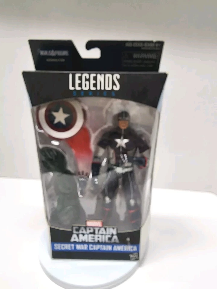 6-дюймовая экшн-фигурка Капитана Америка из серии Marvel Legends от Hasbro — НОВАЯ В КОРОБКЕ - Изображение 1 из 4