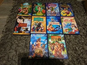 Disney 10 X DVD CLEARANCE Bundle (Tarzan / Mulan / Brother Bear / Lilo & Stitch - Picture 1 of 5