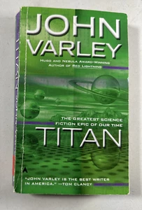 Titan John Varley Paperback Science Fiction Classic Book Novel - Picture 1 of 2