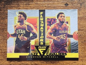 🔥 2022-2023 Panini Flux Donovan Mitchell Fluxuations Insert 🏀